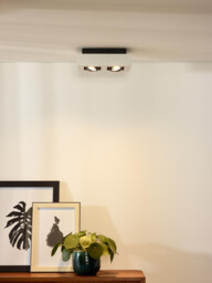 Xirax Modern Ceiling Spotlight - LED Dim to warm - GU10 - 2x5W 2200K/3000K - White - thumbnail 5