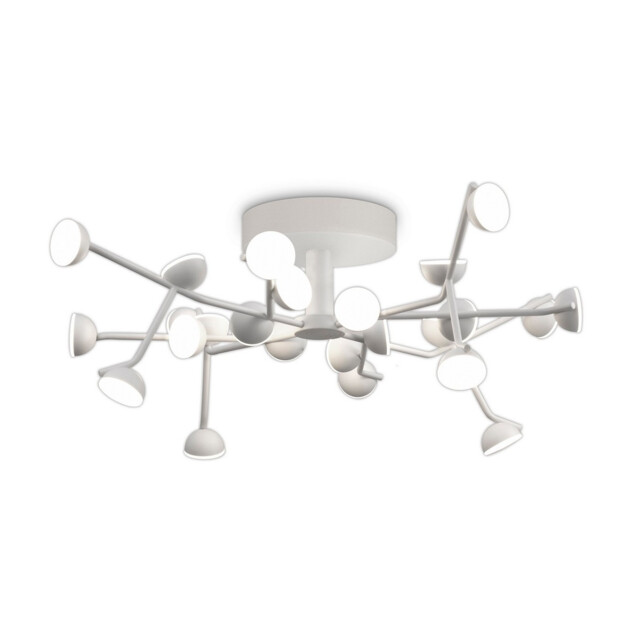 Adn 24 Light Ceiling Dimmable, Round 65.8cm, 72W LED, 3000K, 4600lm, White, 3yrs Warranty - image 1