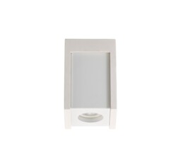Lyndon 1 Light Ceiling GU10, White Paintable Gypsum With Matt White Cover - thumbnail 3