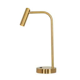Cora Desk Task Lamp Gold Matt LED 3000K