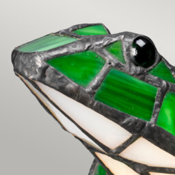 Frog Tiffany Lamp, Vintage Bronze, G9 - thumbnail 3