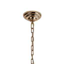 Coniston Acorn Pendant, 16 Light E14, French Gold/Crystal, Item Weight: 40.60kg - thumbnail 5