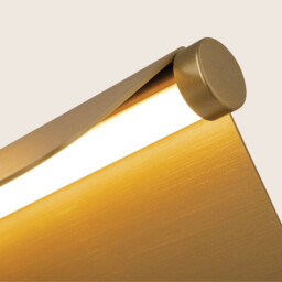 Banker Multi Arm Floor Lamp Brushed Gold LED 3000K 3 Step Dimming - thumbnail 5