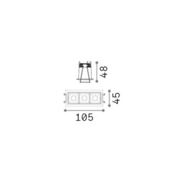 Lika Recessed Downlight White 1x LED 630lm 4000K - thumbnail 2