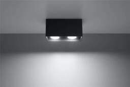 Quad 2 Light Ceiling Black, GU10 - thumbnail 3