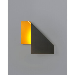 Luppi Wall Light, 1 x GX53 (Max 15W) Black/Gold - thumbnail 2