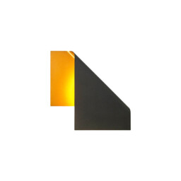 Luppi Wall Light, 1 x GX53 (Max 15W) Black/Gold