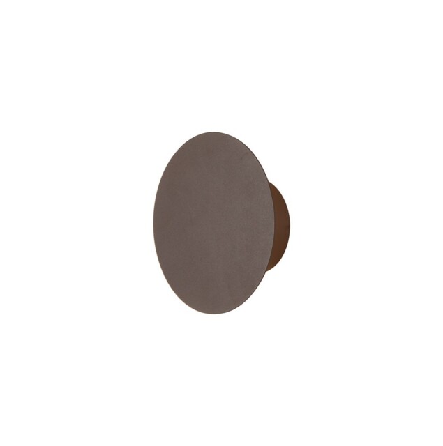 Altona Magnetic Base Wall Lamp, 12W LED 3000K 498lm, 15cm Round, Coffee - image 1