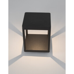 Surf Outdoor Pedestal Light Anthracite Aluminium LED 8W 440Lm 3000K IP65 - thumbnail 3