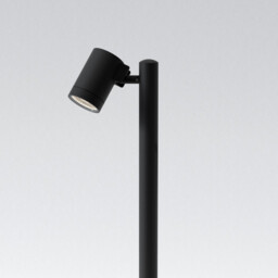 Bayville Spike AC Integrated LED Module Outdoor Spotlight Textured Black IP66 - thumbnail 1