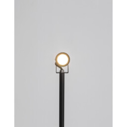Fend 64cm Outdoor Bollard Black Aluminium, Glass LED 5W 378Lm 3000K IP65 - thumbnail 5