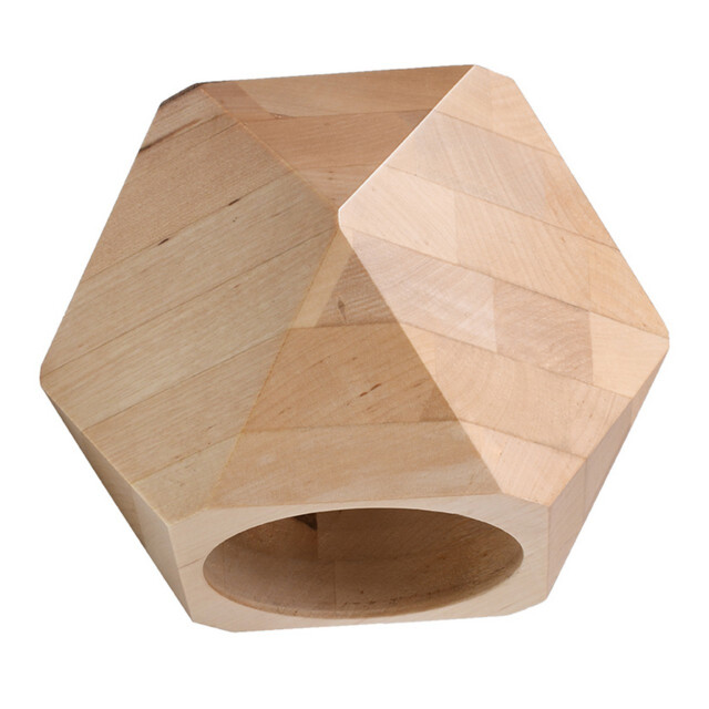 Woody Up & Down Wall Lamp, Natural Wood, 1x G9 - image 1