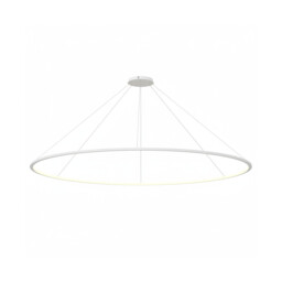 Circular Inward Surface 300cm Integrated LED Pendant Ceiling Light White 190W 3000K Dali Dimmming - thumbnail 1