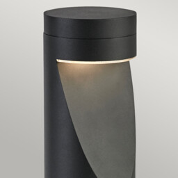 Oppland Integrated LED Outdoor LED Bollard, Graphite, IP54 - thumbnail 5