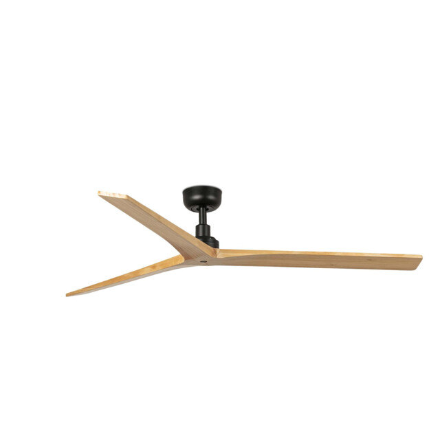Klim Large Ceiling Fan Black, Pine Blades - image 1