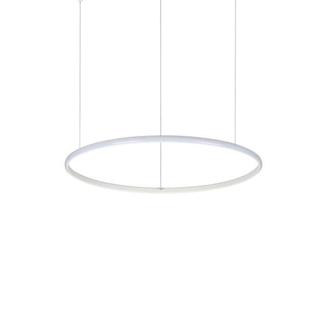 Hulahoop LED Decorative Round Integrated Pendant Light White, 3000K - image 1