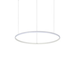 Hulahoop LED Decorative Round Integrated Pendant Light White, 3000K - thumbnail 1