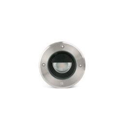 Geiser 13cm Outdoor Recessed Wall Lamp Satin Stainless 3000K IP67