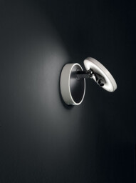 Ara Integrated LED Wall Light White Glass - thumbnail 2