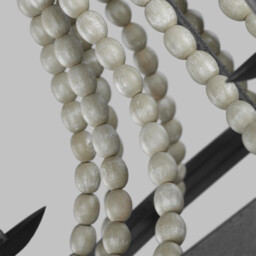 Feiss Nori Multi Arm Chandelier Dark Weathered Zinc with Driftwood Grey - thumbnail 2