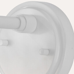 Morvah 1 Light Outdoor Wall Light White IP44, E27 - thumbnail 2