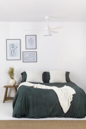 Amelia 132cm Ceiling Fan LED Cone White - thumbnail 3