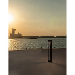 Pax 80cm Outdoor Bollard Black Aluminium LED 9W 715Lm 3000K IP54 - thumbnail 3