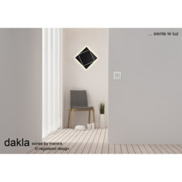 Dakla Wall Lamp, 30W LED, 3000K, 1810lm, IP20, Black, 3yrs Warranty - thumbnail 3