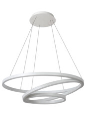 Triniti Modern Pendant Light - Ø 80cm - LED Dim. - 3000K - White - thumbnail 3