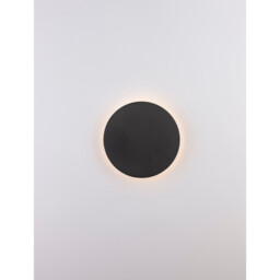 Cyrcle Integrated LED Wall Lamp Sandy Black Aluminium LED 12W 1300Lm 3000K - thumbnail 5