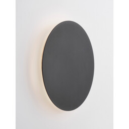 Cyrcle Integrated LED Wall Lamp Sandy Black Aluminium LED 12W 1300Lm 3000K - thumbnail 2