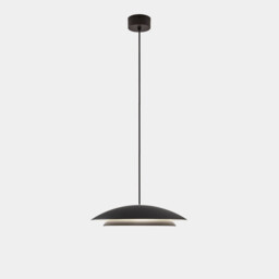 Noway Dome Pendant Ceiling Light Black LED 18.5W CCT 2700-3000-4000K Phase Cut Dimming - thumbnail 1