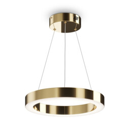 Maytoni Saturno Modern Integrated LED Pendant Ceiling Light Brass, 2500lm, 4000K - thumbnail 5