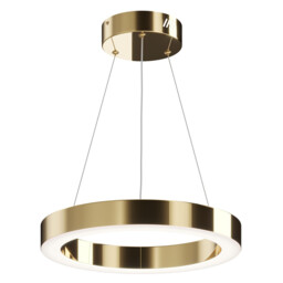 Maytoni Saturno Modern Integrated LED Pendant Ceiling Light Brass, 2500lm, 4000K - thumbnail 3
