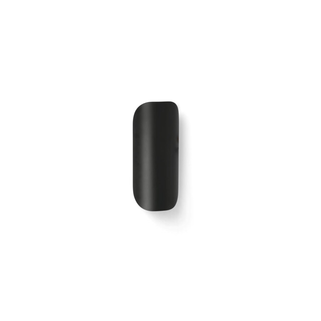 Novo 25cm Flush Wall Lamp Matt Black 2700K