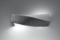 Sigma Flush & Semi Flush Wall Lamp Grey E27 - thumbnail 3
