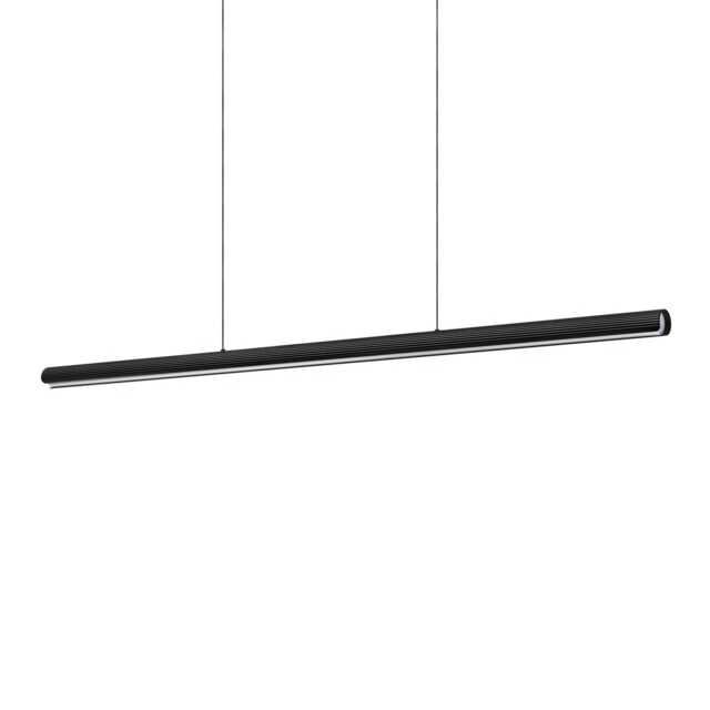 Dorica Bar Pendant Ceiling Light Black 1x LED 4000lm 3000K DALI Dimmable - image 1