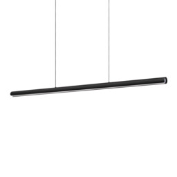 Dorica Bar Pendant Ceiling Light Black 1x LED 4000lm 3000K DALI Dimmable - thumbnail 1