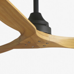 Alo Large Black, Wood DC Ceiling Fan 6 Speed - thumbnail 3