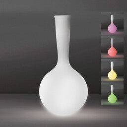 Huevo Flower Pot Big LED RGB (Export Only), 150lm, Opal White - thumbnail 2