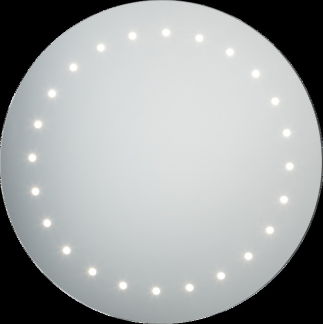 500mm LED Circular Bathroom Mirror 230V IP44 14W - image 1