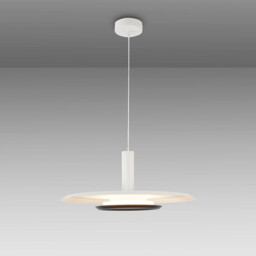 Tina 56cm Pendant, 24W LED, 3000K, 1060lm, White/Black, 3yrs Warranty - thumbnail 2