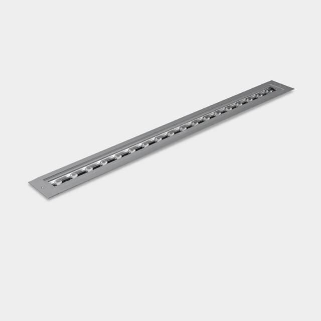 Convert Dmx Outdoor Recessed Linear Ground Light Grey IP65/IP67 RGBW - Special Offer