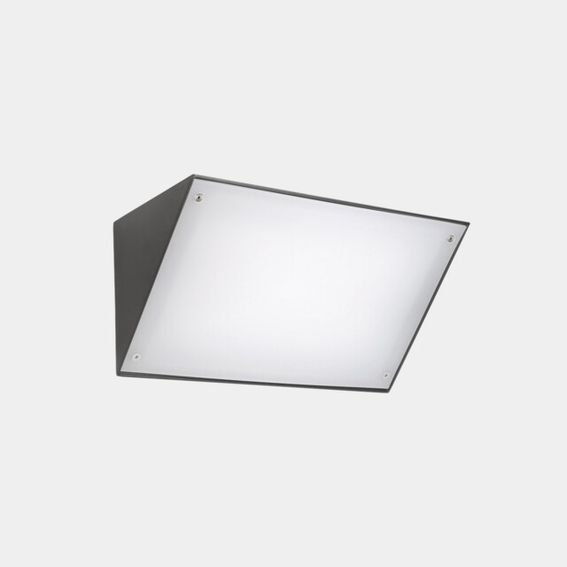 Curie Outdoor Wall Down Lamp 26cm Urban Grey LED 14.4W CCT 2700-3200-4000K IP65 On-Off - image 1