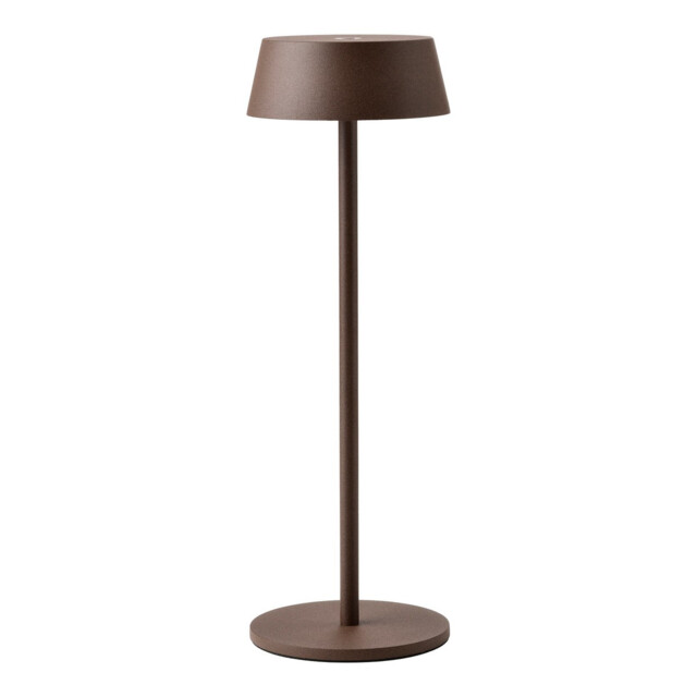 K4 Portable Lantern, 2W LED, 3000K, 180lm, IP54, USB Charging Cable Included, Rust Brown, 3yrs Warranty - image 1