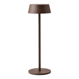 K4 Portable Lantern, 2W LED, 3000K, 180lm, IP54, USB Charging Cable Included, Rust Brown, 3yrs Warranty - thumbnail 1