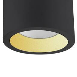 Cosmos LED 1 Light Outdoor Surface Mounted Ceiling Light Urban Grey IP65 - thumbnail 5