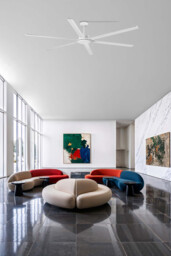 Rotterdam XXXL 300cm Ceiling Fan Matt White - 6 Blade - thumbnail 2