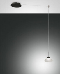 Arabella LED Dome Pendant Ceiling Lights White Glass