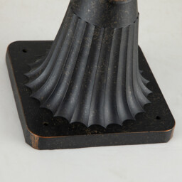 Baltimore 1 Light Medium Outdoor Pedestal Lantern Weathered Bronze IP44, E27 - thumbnail 2
